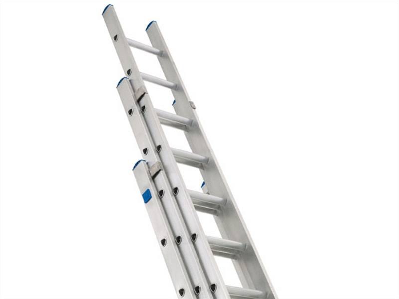 Zarges EN131 Industrial Extension Ladder 3Part 3 x 12 Farmers Equipment