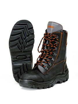stihl special rubber chainsaw boots