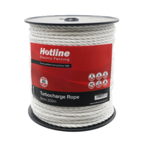 Hotline 6mm Supercharge Rope 200m White
