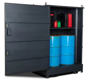 Armorgard – DrumBank DB2S 2 Drum Encl DrumBank - with shelf