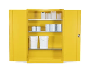 Armorgard – SafeStor HFC6 Hazardous Floor Cupboard 1200x465x1800 c/w 3 Shelves