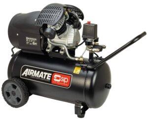 SIP DDVT 3HP 50ltr V-Twin Direct Drive Compressor