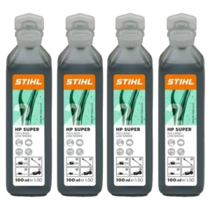 Stihl HP Super 2 Stroke Engine Oil - 4x100ml